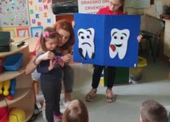 GDCK Jastrebarsko: Radionica o zubićima u DV Radost
