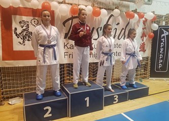 Četiri bronce i jedno srebro karatistima na Bushido Kupu