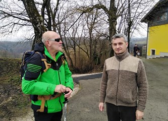 Poznati slijepi planinar Feručo Lazarić prošao Stazu blaženog Alojzija Stepinca