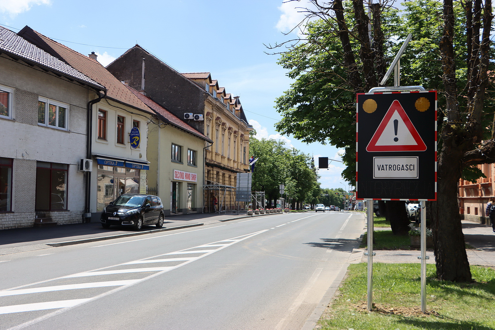 Nova prometna signalizacija u centru grada za sigrunost građana i vatrogascaca