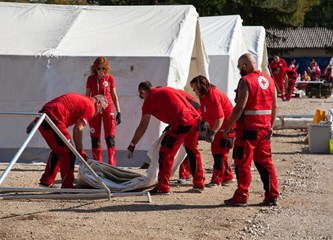 Jaskanski crveni križ ugostio 80 pripadnika snaga civilne zaštite na velikoj nacionalnoj vježbi