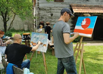 Svjetski dan ptica selica u znaku roda, Donja Kupčina ugostila zanimljivu likovnu koloniju