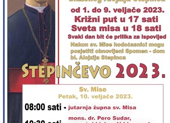 Krašić spremno dočekuje hodočasnike, počinje devetnica uoči Stepinčeva