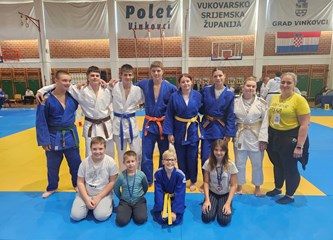 Na natjecanju u Vinkovcima judaši Judo kluba Jaska osvojili 12 medalja