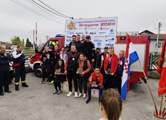 Na Međunarodnoj utrci vatrogasaca u Bregani jaskanski vatrogasci među najboljima