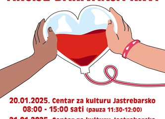 Prilika za dobro djelo: Odvaži se i daruj krv, od ponedjeljka akcija u Jaski